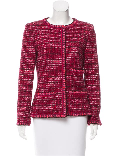 chanel tweed jacket outlet.